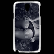 Coque Samsung Galaxy Note 3 Light Belle fesse en noir et blanc 15