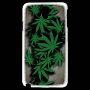 Coque Samsung Galaxy Note 3 Light Feuilles de cannabis 50
