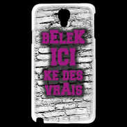 Coque Samsung Galaxy Note 3 Light Belek Ici Violet