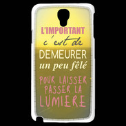 Coque Samsung Galaxy Note 3 Light Un peu félé ZG