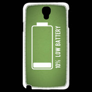 Coque Samsung Galaxy Note 3 Light Low Battery vert ZG