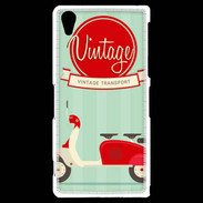 Coque Sony Xperia Z2 Scooter Vintage