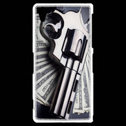 Coque Sony Xperia Z2 Arme et Dollars