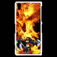 Coque Sony Xperia Z2 Pompier soldat du feu