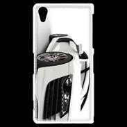Coque Sony Xperia Z2 Belle voiture sportive blanche
