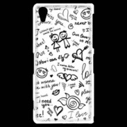 Coque Sony Xperia Z2 Mélange de mots