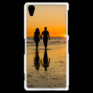 Coque Sony Xperia Z2 Balade romantique sur la plage 5
