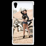 Coque Sony Xperia Z2 Moto cross sexy 