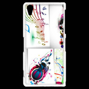 Coque Sony Xperia Z2 Abstract musique