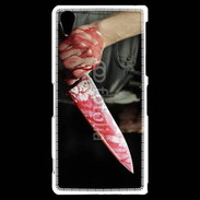 Coque Sony Xperia Z2 Couteau ensanglanté