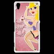 Coque Sony Xperia Z2 Dessin femme sexy style Betty Boop
