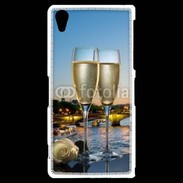 Coque Sony Xperia Z2 Amour au champagne