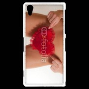 Coque Sony Xperia Z2 Coeur sexy