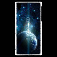 Coque Sony Xperia Z2 Planète terre vue de l'espace 1