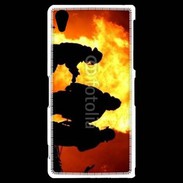 Coque Sony Xperia Z2 Pompier Soldat du feu 3