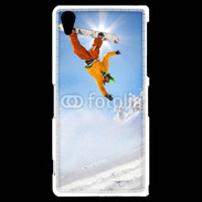 Coque Sony Xperia Z2 Saut de snowboarder