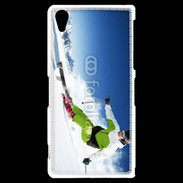 Coque Sony Xperia Z2 Skieur en montagne