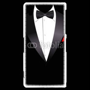 Coque Sony Xperia Z2 Illustration smoking noir