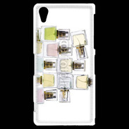 Coque Sony Xperia Z2 Pyramide de bouteilles de parfums