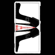 Coque Sony Xperia Z2 escarpins et Tour Eiffel