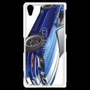 Coque Sony Xperia Z2 Mustang bleue