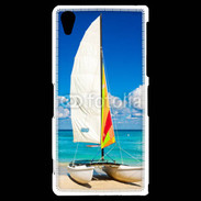 Coque Sony Xperia Z2 Bateau plage de Cuba