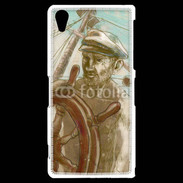 Coque Sony Xperia Z2 Illustration capitaine de navire