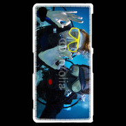 Coque Sony Xperia Z2 Couple de plongeurs