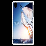 Coque Sony Xperia Z2 Bateau et couché de soleil 50