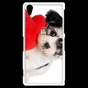 Coque Sony Xperia Z2 chiot calin