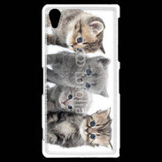 Coque Sony Xperia Z2 Groupe de chatons
