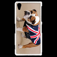 Coque Sony Xperia Z2 Bulldog anglais en tenue