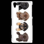 Coque Sony Xperia Z2 Alignement de petits chiens