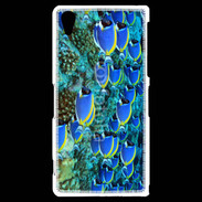 Coque Sony Xperia Z2 Banc de poissons bleus