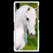 Coque Sony Xperia Z2 Portrait cheval blanc 10