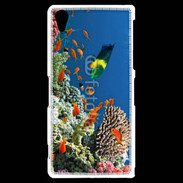 Coque Sony Xperia Z2 Poissons tropicaux et coraux 5