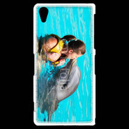 Coque Sony Xperia Z2 Bisou de dauphin