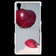 Coque Sony Xperia Z2 Cerise et bouche 3