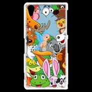 Coque Sony Xperia Z2 Animaux cartoon