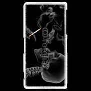 Coque Sony Xperia Z2 Squelette fumeur