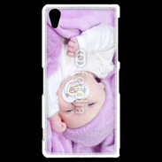 Coque Sony Xperia Z2 Amour de bébé en violet