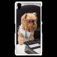 Coque Sony Xperia Z2 Chien informaticien