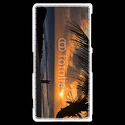 Coque Sony Xperia Z2 Couple romantique sur la plage