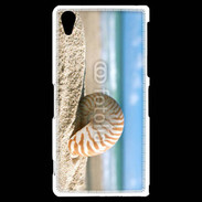 Coque Sony Xperia Z2 Coquillage sur la plage 5