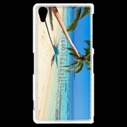 Coque Sony Xperia Z2 Palmier sur la plage tropicale