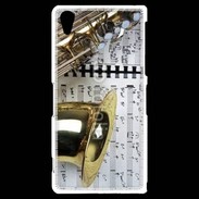 Coque Sony Xperia Z2 Saxophone et partitions 15