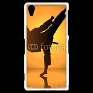 Coque Sony Xperia Z2 Silhouette de karatéka