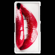 Coque Sony Xperia Z2 Bouche sexy gloss rouge