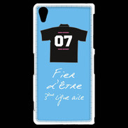 Coque Sony Xperia Z2 Troisième ligne D Bonus offensif-défensif Bleu 2
