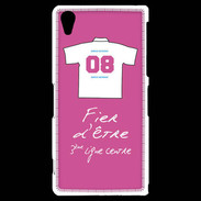 Coque Sony Xperia Z2 Troisième ligne centre Bonus offensif-défensif Rose
